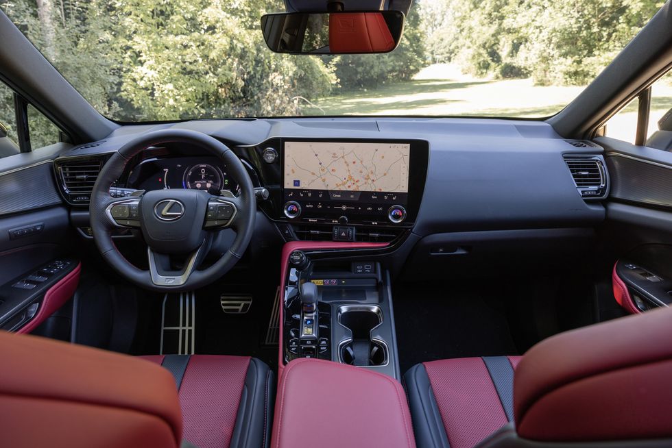 lexus nx 2022 interior