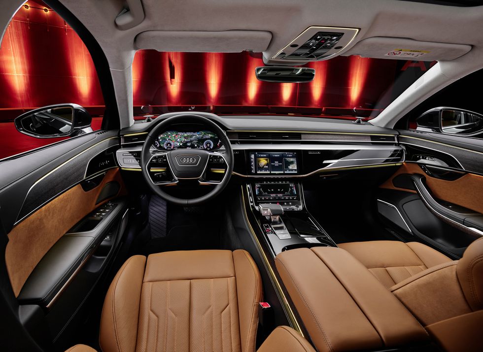 audi a8 interior