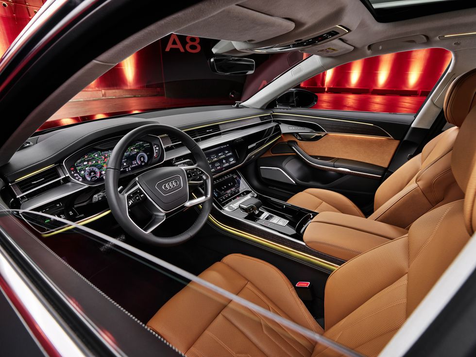 audi a8 interior