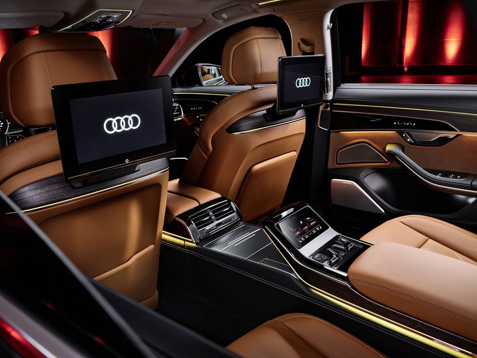 audi a8 interior